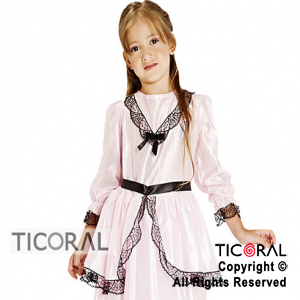 DISFRAZ DAMA ANTIGUA NIA ROSA CAND TALLE 2 x 1